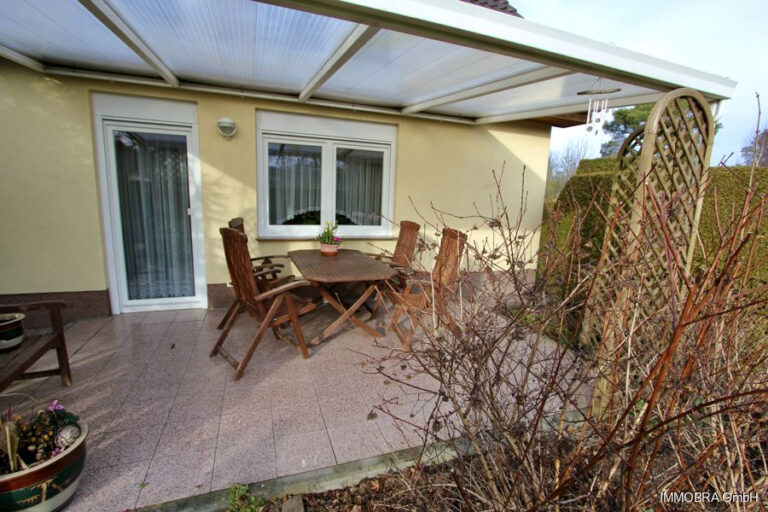 Terrasse – Einfamilienhaus in Brandenburg an der Havel