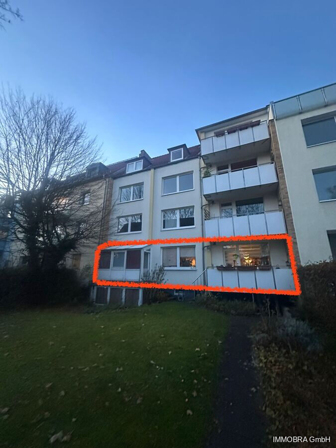 EG - hinten – Erdgeschosswohnung in Hannover