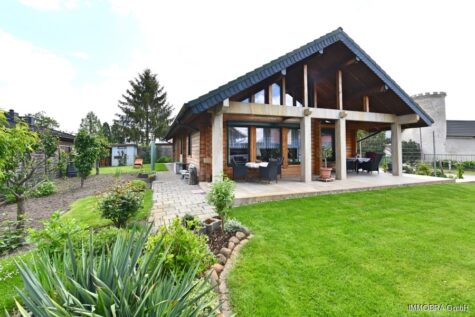 Idyllisches Holzhaus in Briest an der Havel
