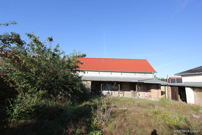 Ansicht vom Garten – Doppelhaushälfte in Havelsee, Briest