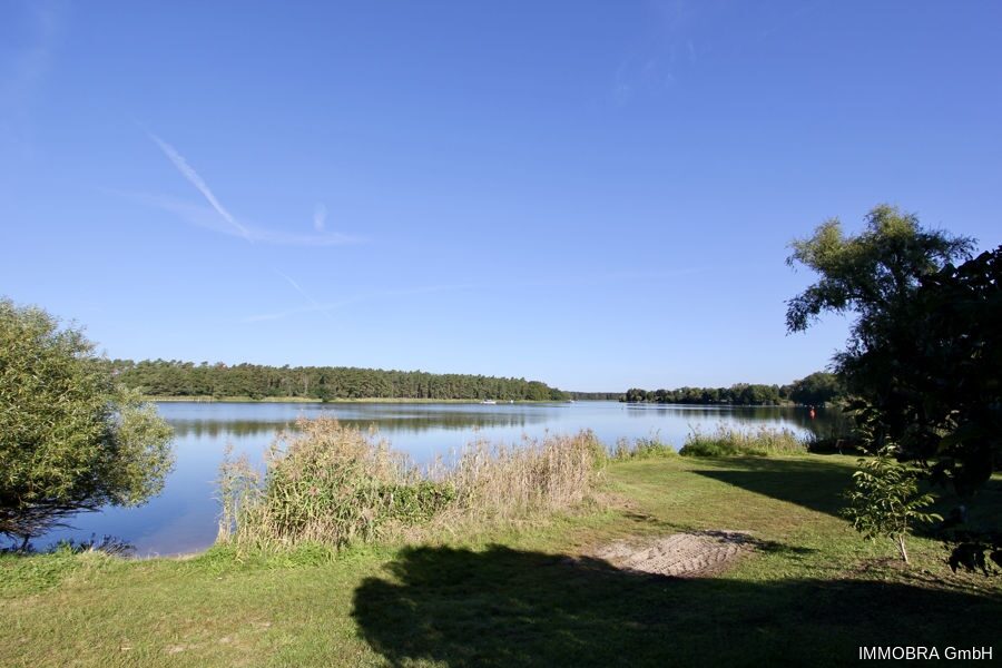 Havel mit Blick Richtung Tieckow – Doppelhaushälfte in Havelsee, Briest