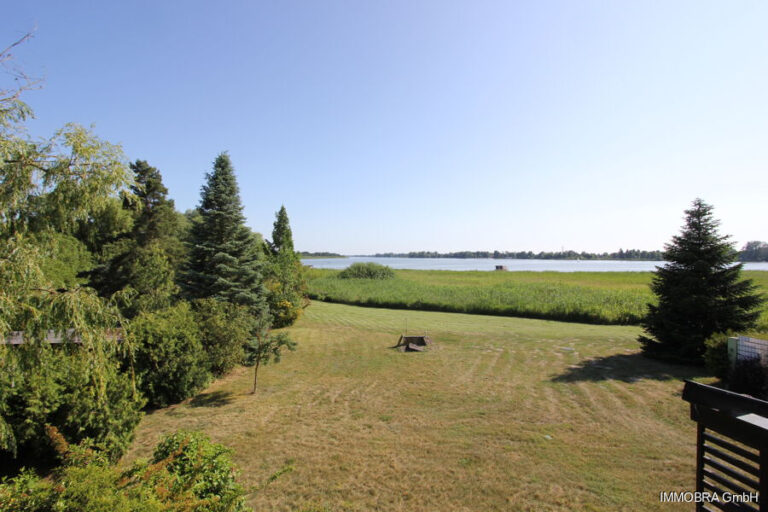 Blick von der Terrasse – Einfamilienhaus in Beetzsee, Radewege