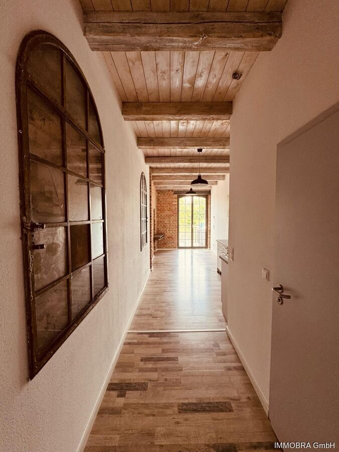 Blick zum Wohnbereich