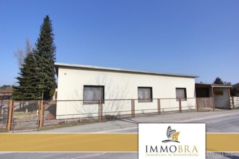 IMMOBRA: Eingeschossiges Wohnhaus in guter Wohnlage