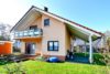 Gartenansicht Terrasse - Traumhaftes Familien-Domizil mit schönem Garten