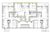 Grundriss - Neue 2-Zimmer-Wohnung in Top-Lage von Brandenburg an der Havel